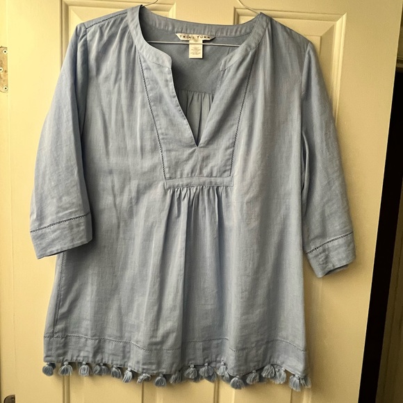 Chambray blue top - Picture 1 of 3